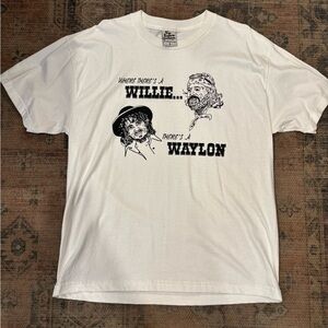 Fine Southern Gentlemen Willie & Waylon Tee